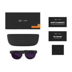 Oakley Meta HSTN Glasses: Transitions Amethyst / Transitions Lenses, Black Frame -Home Run Store 0OW8002 80020251 5