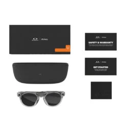 Oakley Meta HSTN Glasses: Transitions Grey / Transitions Lenses, Clear Frame 15 Oakley Meta HSTN Glasses: Transitions Grey / Transitions Lenses, Clear Frame -Home Run Store 0OW8002 80020551 9