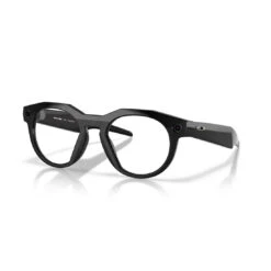 Oakley Meta HSTN Glasses: Clear Lenses, Black Frame