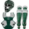 Rawlings Youth Dark Green/White VELO 2.0 Catcher's Gear Box Set: CSV2Y-DG / W -Home Run Store 12006 245d19ac 9539 41bd 922e 0600d2971145