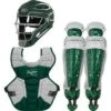 Rawlings Adult Dark Green/White VELO 2.0 Catcher's Gear Box Set: CSV2A-DG/W -Home Run Store 12006 bf2a008e 47ed 465a be81 a8ebf728016c