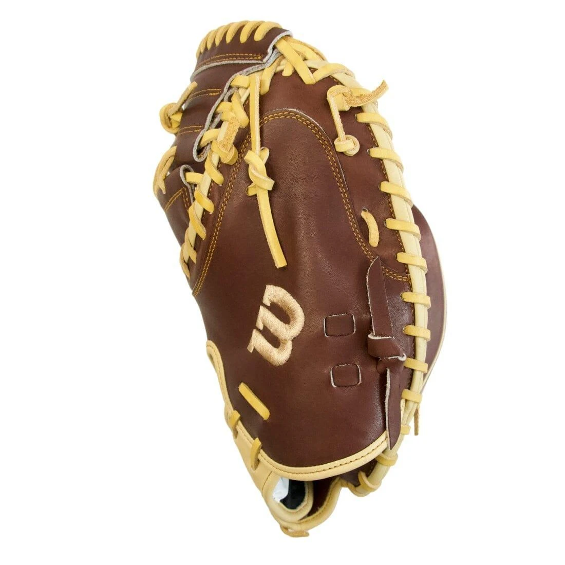 Wilson A2000 CM33 "Ole' Hickory" 33" Baseball Catcher's Mitt: Dark Brown And Blonde 7 Wilson A2000 CM33 "Ole' Hickory" 33" Baseball Catcher's Mitt: Dark Brown And Blonde - Image 5