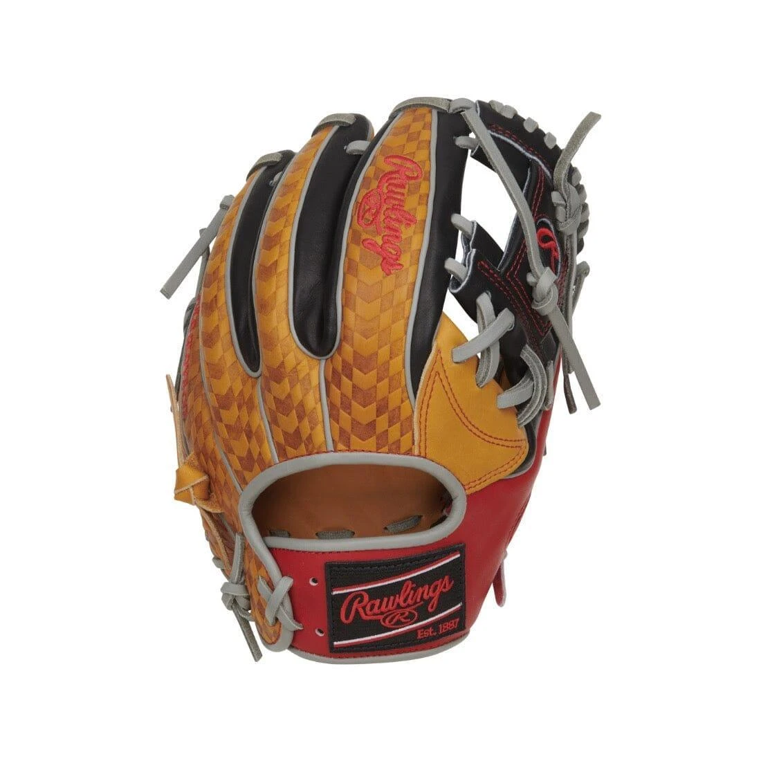Rawlings Heart Of The Hide Color Sync 8 11.5" Infield Baseball Glove: PRO934-2TS 3 Rawlings Heart Of The Hide Color Sync 8 11.5" Infield Baseball Glove: PRO934-2TS