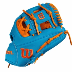 Wilson A2000 LE 1786 11.5" Infield Baseball Glove: Blue / Orange -Home Run Store 17 c9cc8d80 0d5d 4f36 9fba d3ef86dbf14f