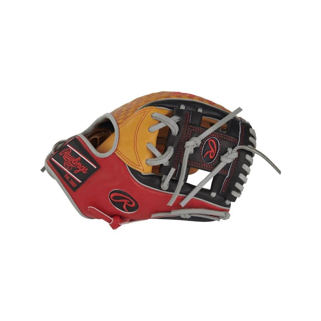 Rawlings Heart Of The Hide Color Sync 8 11.5" Infield Baseball Glove: PRO934-2TS 12 Rawlings Heart Of The Hide Color Sync 8 11.5" Infield Baseball Glove: PRO934-2TS - Image 10