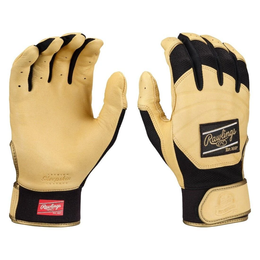Rawlings Pro Preferred Adult Baseball Batting Gloves : PROPRFBG 12 Rawlings Pro Preferred Adult Baseball Batting Gloves : PROPRFBG - Image 10