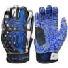 2022 Spiderz HYBRID Batting Gloves: Blue Line -Home Run Store 2020BlueLine