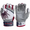 2022 Spiderz PRO Model Batting Gloves: White/Navy/Red 1 2022 Spiderz PRO Model Batting Gloves: White/Navy/Red -Home Run Store 2022SpiderzPRO White NavyBlue Red