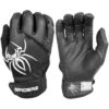2023 Spiderz Pro Model Batting Gloves: Black/White -Home Run Store 2023SpiderzProModelBattingGloves Black White Title