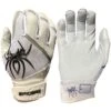 2023 Spiderz Pro Model Batting Gloves: White/Black/Silver 2 2023 Spiderz Pro Model Batting Gloves: White/Black/Silver -Home Run Store 2023SpiderzProModelBattingGloves White Title