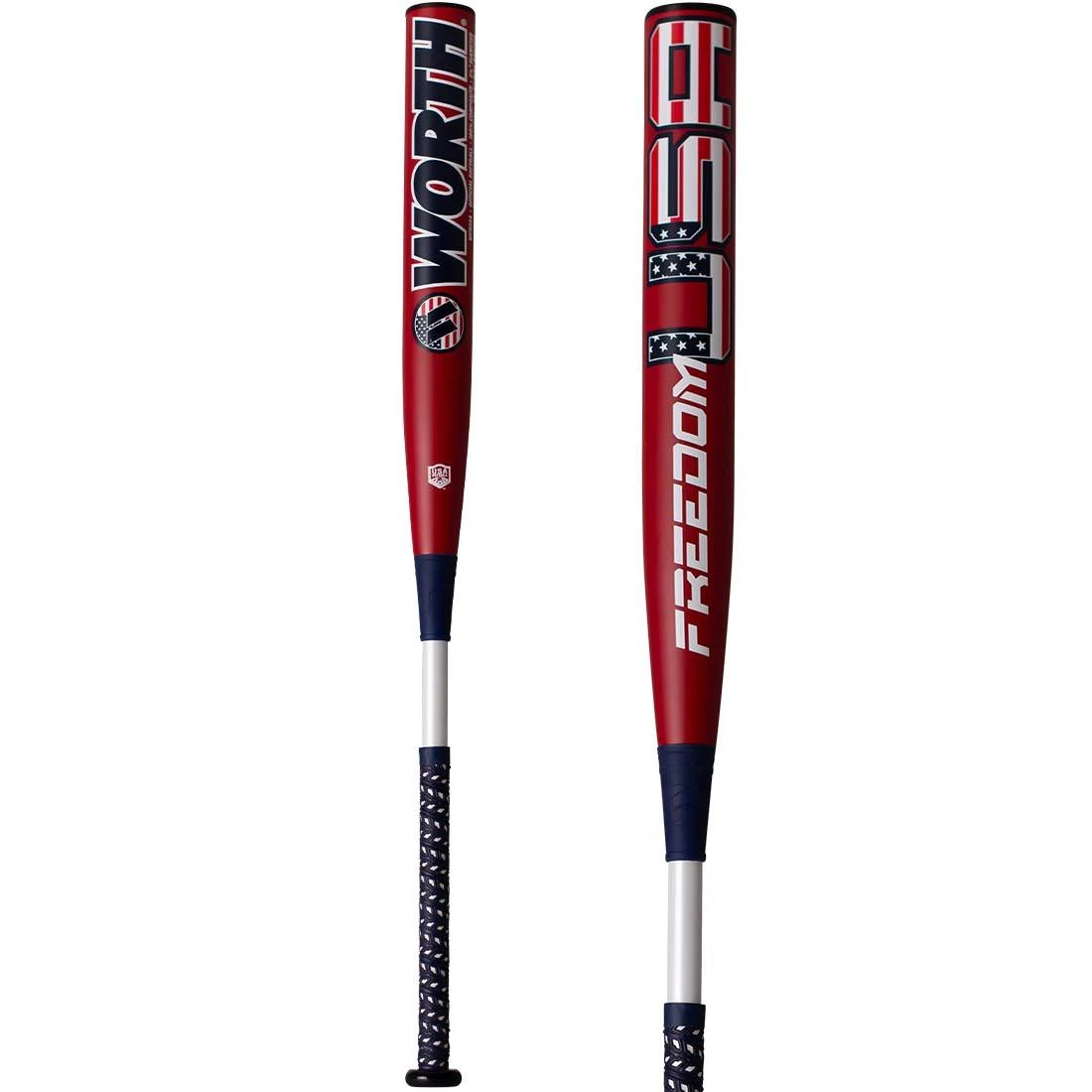 2022 Worth Freedom Balanced 13.5" USA Slowpitch Softball Bat: WFR22A 3 2022 Worth Freedom Balanced 13.5" USA Slowpitch Softball Bat: WFR22A