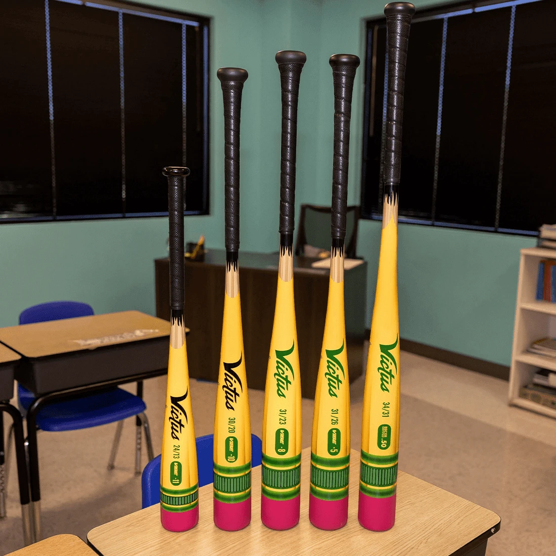 2024 Victus Pencil JBB (-10) 2 3/4" USSSA Baseball Bat: VJBBVIBP 4 2024 Victus Pencil JBB (-10) 2 3/4" USSSA Baseball Bat: VJBBVIBP - Image 2