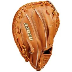 2024 Wilson Glove Day Series Saddle Tan A2000 M23 33.5” Baseball Catcher’s Mitt: WBW102094335 -Home Run Store 2024WilsonGloveDaySeriesSaddleTanA2000M2333.5 BaseballCatcher sMitt WBW102094335 3