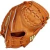 2024 Wilson Glove Day Series Saddle Tan A2000 M23 33.5” Baseball Catcher’s Mitt: WBW102094335 -Home Run Store 2024WilsonGloveDaySeriesSaddleTanA2000M2333.5 BaseballCatcher sMitt WBW102094335 4