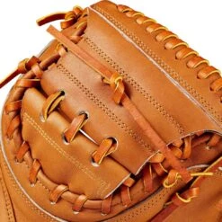 2024 Wilson Glove Day Series Saddle Tan A2000 M23 33.5” Baseball Catcher’s Mitt: WBW102094335 -Home Run Store 2024WilsonGloveDaySeriesSaddleTanA2000M2333.5 BaseballCatcher sMitt WBW102094335 6