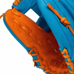 Wilson A2000 LE 1786 11.5" Infield Baseball Glove: Blue / Orange -Home Run Store 20 a5778a41 42fa 4654 b26f 5cd2ea5eddd1