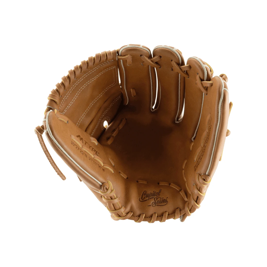 Marucci Capitol Series M Type 45K2 12" Pitcher/Infield Baseball Glove: MFG3CP45K2 4 Marucci Capitol Series M Type 45K2 12" Pitcher/Infield Baseball Glove: MFG3CP45K2 - Image 2