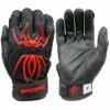 2022 Spiderz ENDITE Batting Gloves: Black And Red -Home Run Store 22EnditeBlackRed