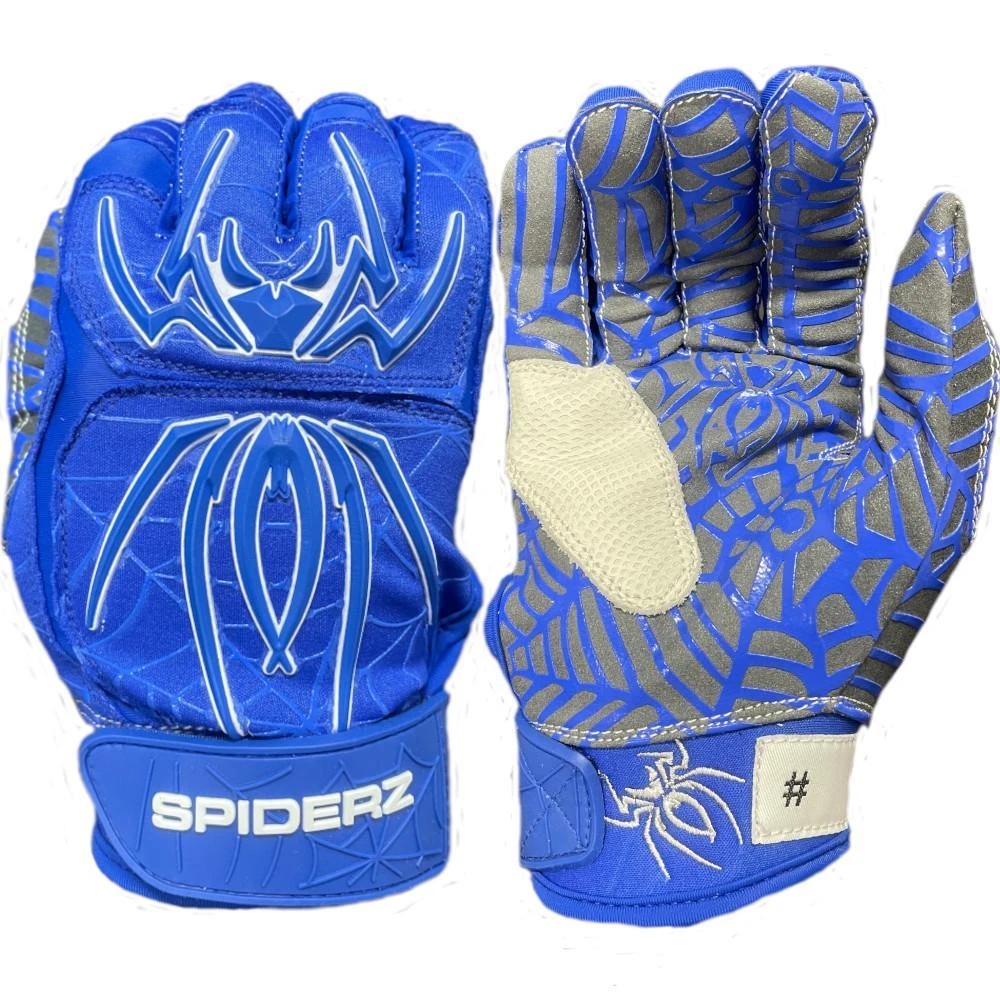 2022 Spiderz HYBRID Batting Gloves: Royal Blue/White 3 2022 Spiderz HYBRID Batting Gloves: Royal Blue/White