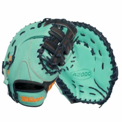 Wilson A2000 1679 LE 12.5" Baseball First Base Mitt: Seafoam/Navy -Home Run Store 24 5017f39d aa04 47be 8065 26ff707ca56c