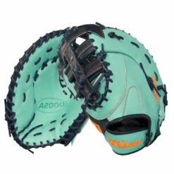 Wilson A2000 1679 LE 12.5" Baseball First Base Mitt: Seafoam/Navy -Home Run Store 25 7e13f711 e172 409e a533 eb606ec18f29