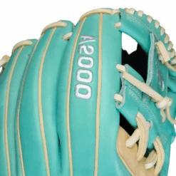 Wilson A2000 1786 "Ocean Drip" 11.5" Infield Baseball Glove (Seafoam / Blonde) -Home Run Store 27 a26c25a6 5d75 47fc 9e7a 8ac64264949c