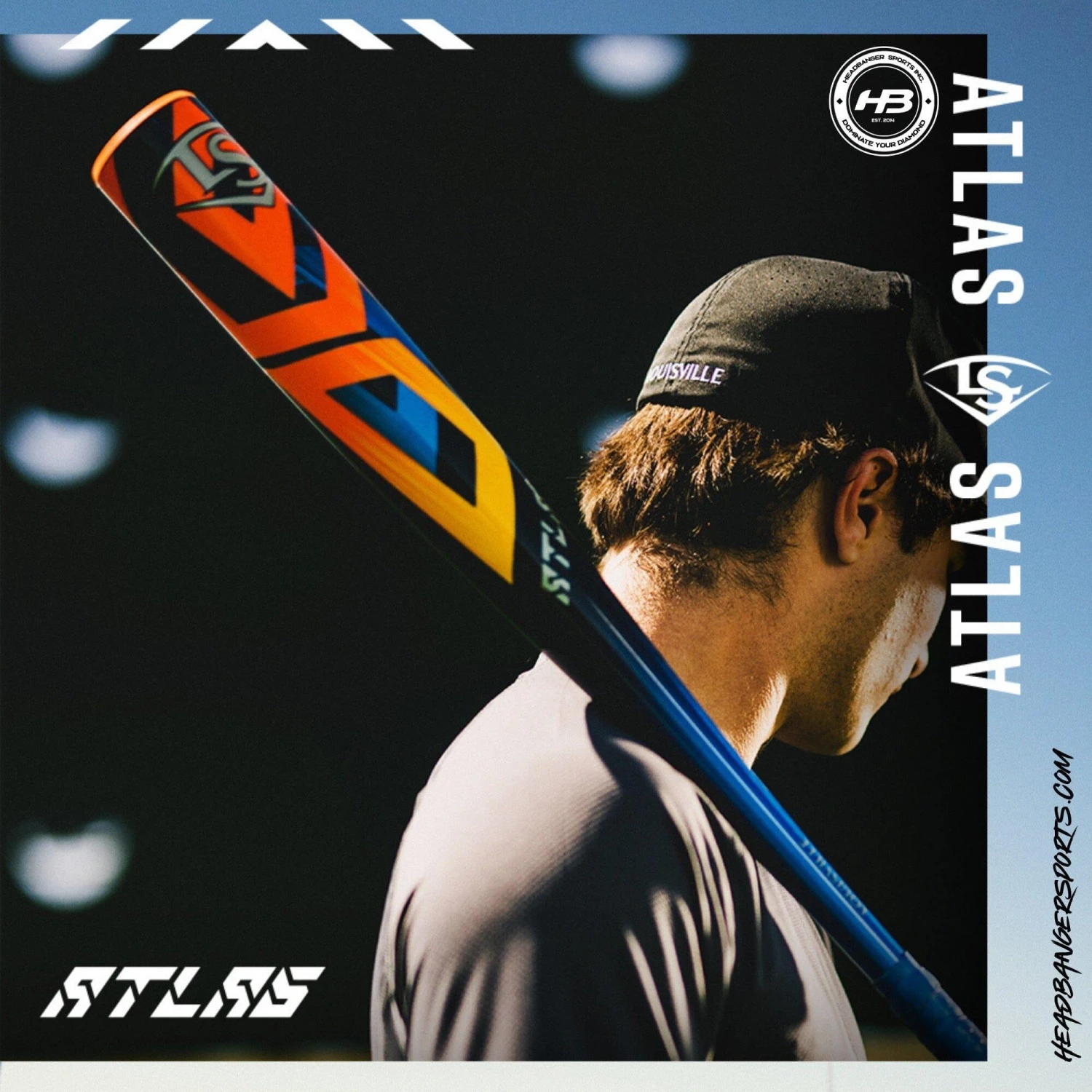 2024 Louisville Slugger ATLAS (-3) BBCOR Baseball Bat: WBL2845010 5 2024 Louisville Slugger ATLAS (-3) BBCOR Baseball Bat: WBL2845010 - Image 3