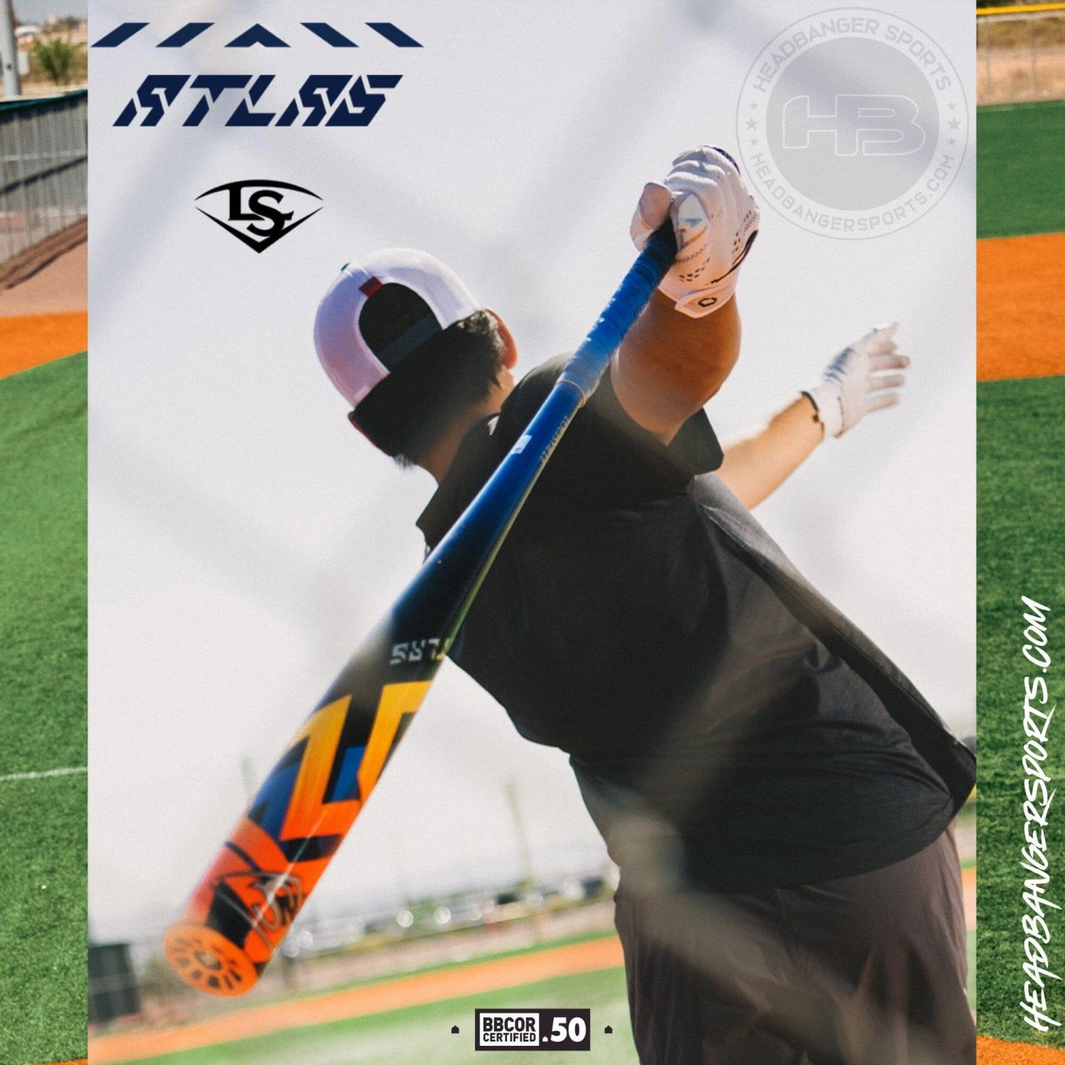 2024 Louisville Slugger ATLAS (-3) BBCOR Baseball Bat: WBL2845010 6 2024 Louisville Slugger ATLAS (-3) BBCOR Baseball Bat: WBL2845010 - Image 4