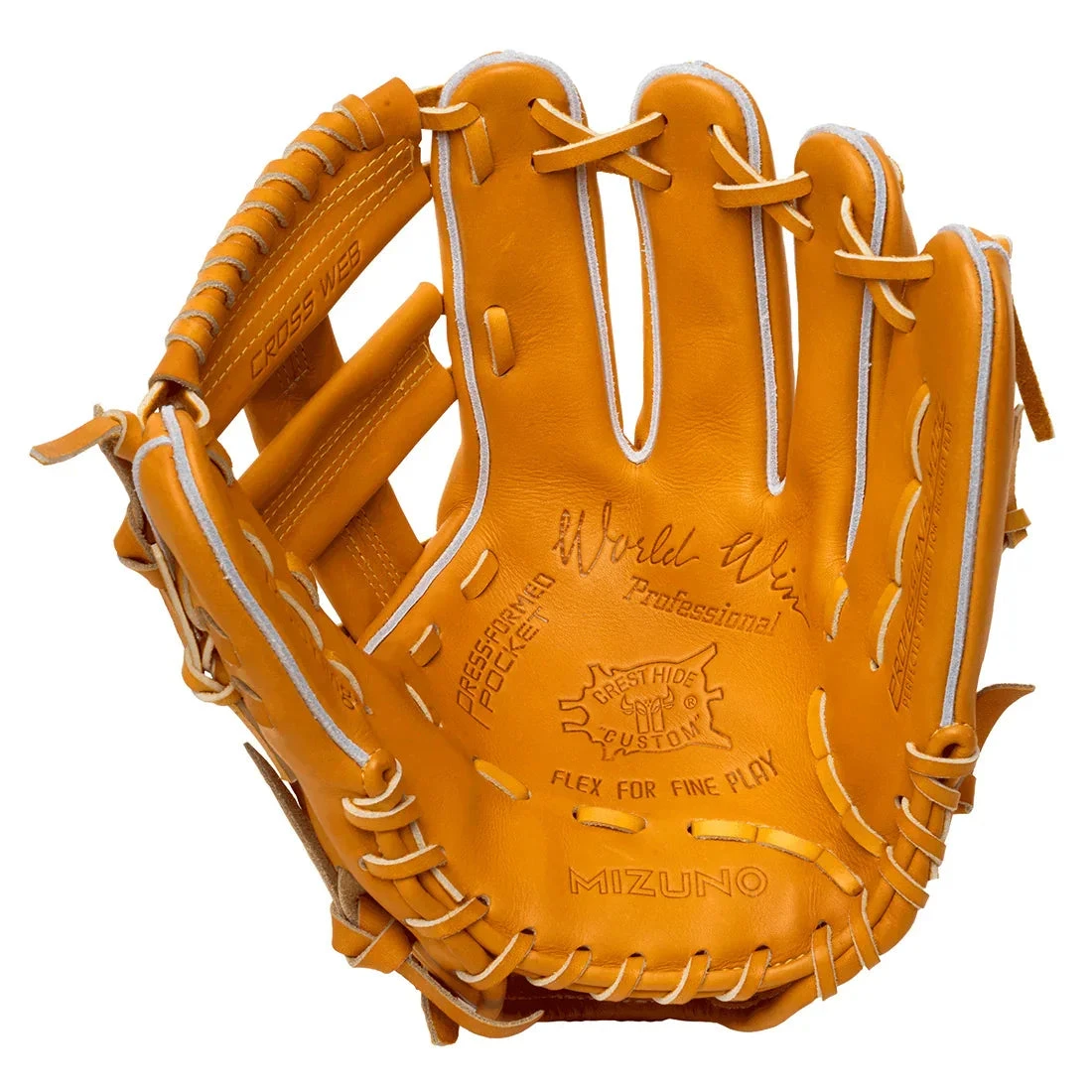 Mizuno Pro HAGA World Win 11.50" Limited Edition Japanese Infield Baseball Glove 4 Mizuno Pro HAGA World Win 11.50" Limited Edition Japanese Infield Baseball Glove - Image 2