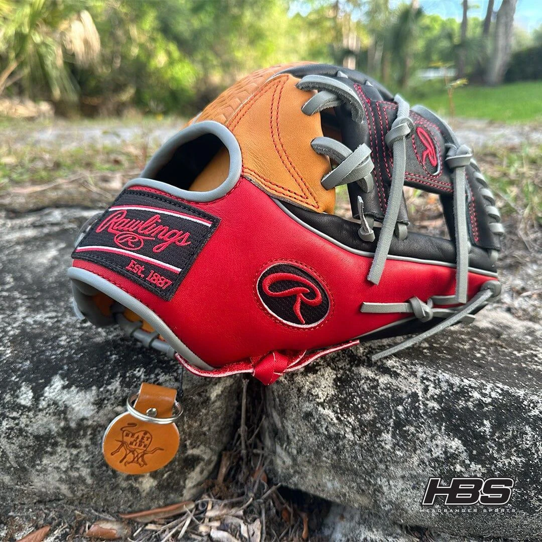 Rawlings Heart Of The Hide Color Sync 8 11.5" Infield Baseball Glove: PRO934-2TS 4 Rawlings Heart Of The Hide Color Sync 8 11.5" Infield Baseball Glove: PRO934-2TS - Image 2