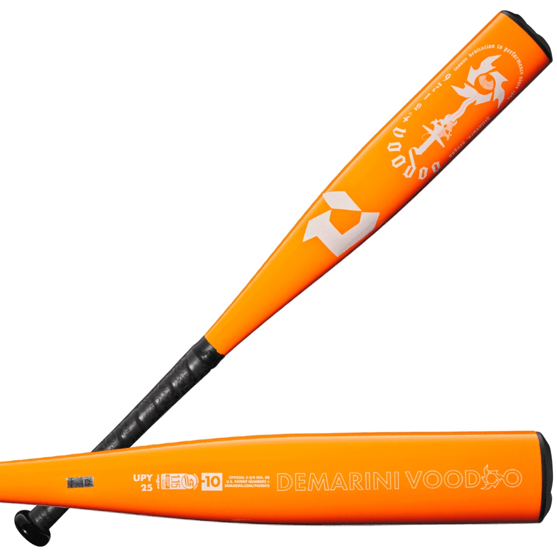 2025 Demarini Voodoo (-10) 2 3/4" JBB Baseball Bat: WBD2540010 4 2025 Demarini Voodoo (-10) 2 3/4" JBB Baseball Bat: WBD2540010 - Image 2