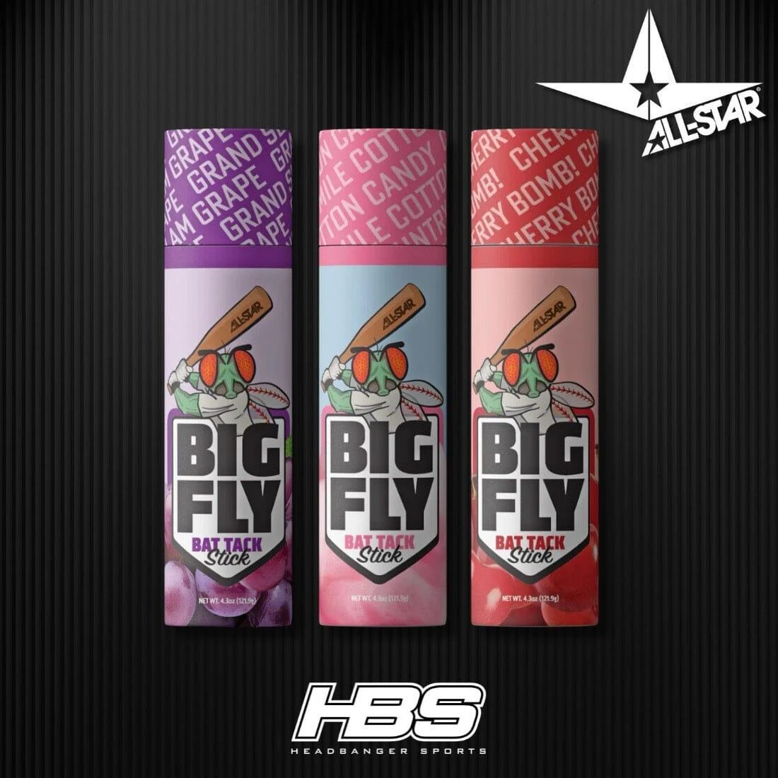 All-Star Big Fly Scented Bat Tack: BFST1 3 All-Star Big Fly Scented Bat Tack: BFST1