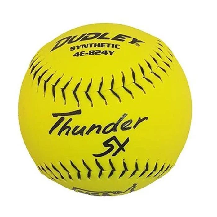Dudley Thunder SY HYCON ICON NSA 12" Synthetic Slowpitch Softballs (DOZEN): 4E824Y 3 Dudley Thunder SY HYCON ICON NSA 12" Synthetic Slowpitch Softballs (DOZEN): 4E824Y