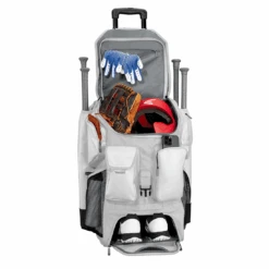 Easton 5 Tool Phenom Wheeled Bag: 5TPHENOMWB -Home Run Store 5TPHENOMWB WH 1