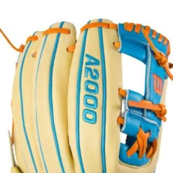 Wilson A2000 1786 "Flo Grown" 11.5" Infield Baseball Glove: Blonde/Orange/Blue 16 Wilson A2000 1786 "Flo Grown" 11.5" Infield Baseball Glove: Blonde/Orange/Blue -Home Run Store 69 e4955b69 cf89 46f5 9a1f 68004a3f0294