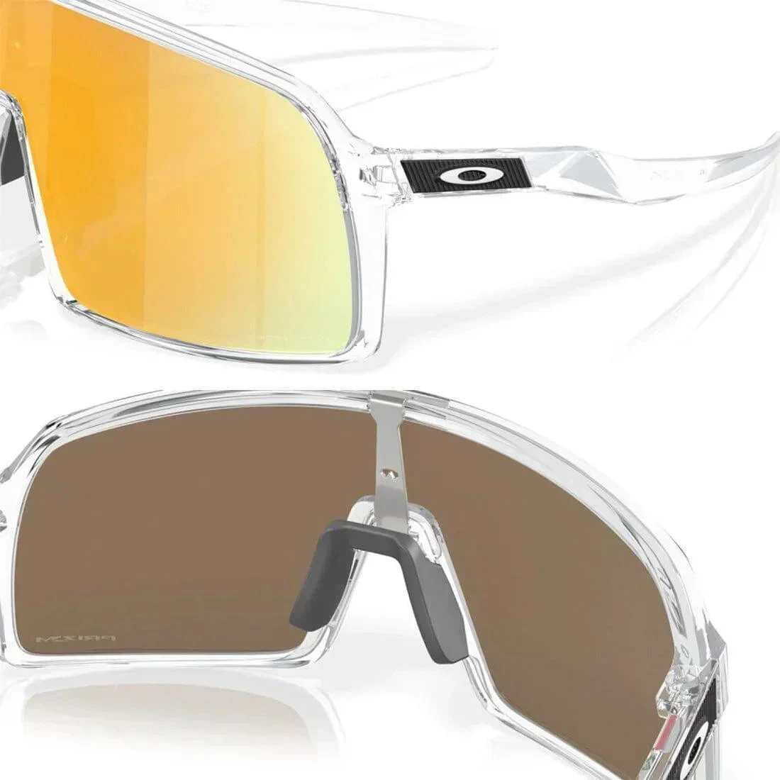 Oakley SUTRO Sunglasses Clear: Prizm 24K 7 Oakley SUTRO Sunglasses Clear: Prizm 24K - Image 6