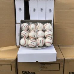 Wilson A1010S Blem Baseballs: One Case (10 Dozen) 7 Wilson A1010S Blem Baseballs: One Case (10 Dozen) -Home Run Store A1010s Box