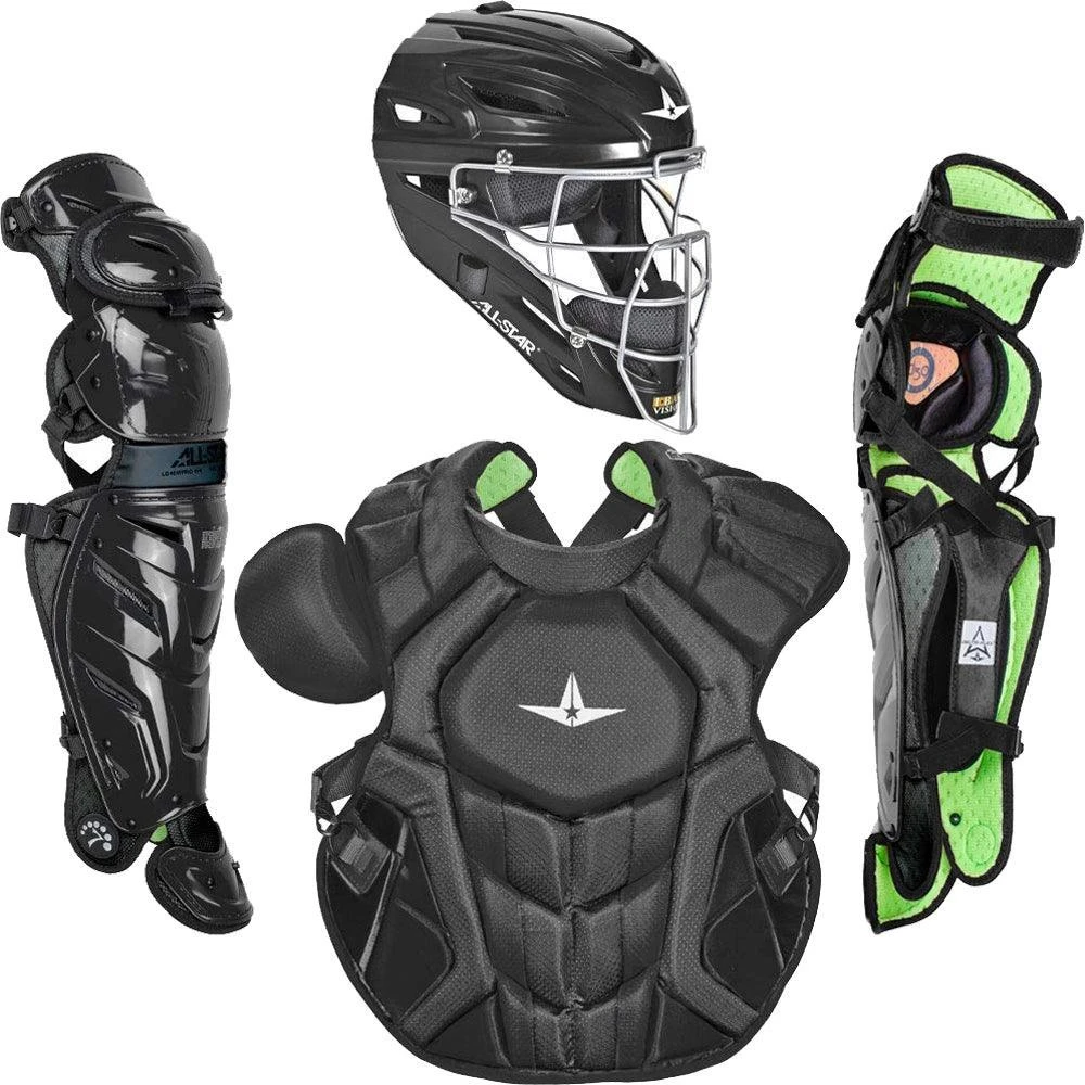 All-Star S7 Axis Elite (Ages 9-12) Solid Catcher's Kit NOCSAE Approved: CKCC912S7XS 4 All-Star S7 Axis Elite (Ages 9-12) Solid Catcher's Kit NOCSAE Approved: CKCC912S7XS - Image 2