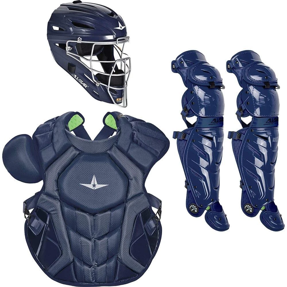 All-Star S7 Axis Elite (Ages 9-12) Solid Catcher's Kit NOCSAE Approved: CKCC912S7XS 5 All-Star S7 Axis Elite (Ages 9-12) Solid Catcher's Kit NOCSAE Approved: CKCC912S7XS - Image 3