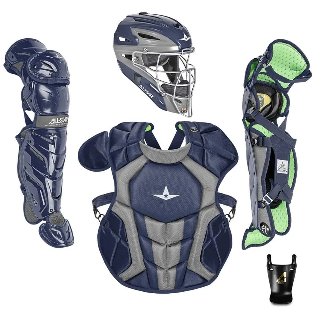 All-Star S7 Axis Elite (Ages 9-12) Catcher's Kit NOCSAE Approved: CKCC912S7X 6 All-Star S7 Axis Elite (Ages 9-12) Catcher's Kit NOCSAE Approved: CKCC912S7X - Image 4