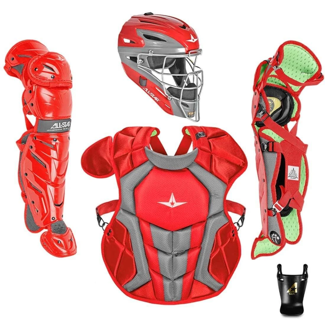 All-Star S7 Axis Elite (Ages 9-12) Catcher's Kit NOCSAE Approved: CKCC912S7X 7 All-Star S7 Axis Elite (Ages 9-12) Catcher's Kit NOCSAE Approved: CKCC912S7X - Image 5