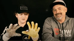 Bruce Bolt PREMIUM PRO Short Cuff Batting Gloves: Red 14 Bruce Bolt PREMIUM PRO Short Cuff Batting Gloves: Red -Home Run Store BruceBoltVideo2 ca2383af db9b 4a3a a0f5 208c4e7d6fd4