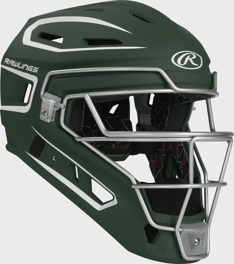 Rawlings Intermediate Dark Green VELO 2.0 Catcher's Gear Box Set: CSV2I-DG/W 5 Rawlings Intermediate Dark Green VELO 2.0 Catcher's Gear Box Set: CSV2I-DG/W - Image 3
