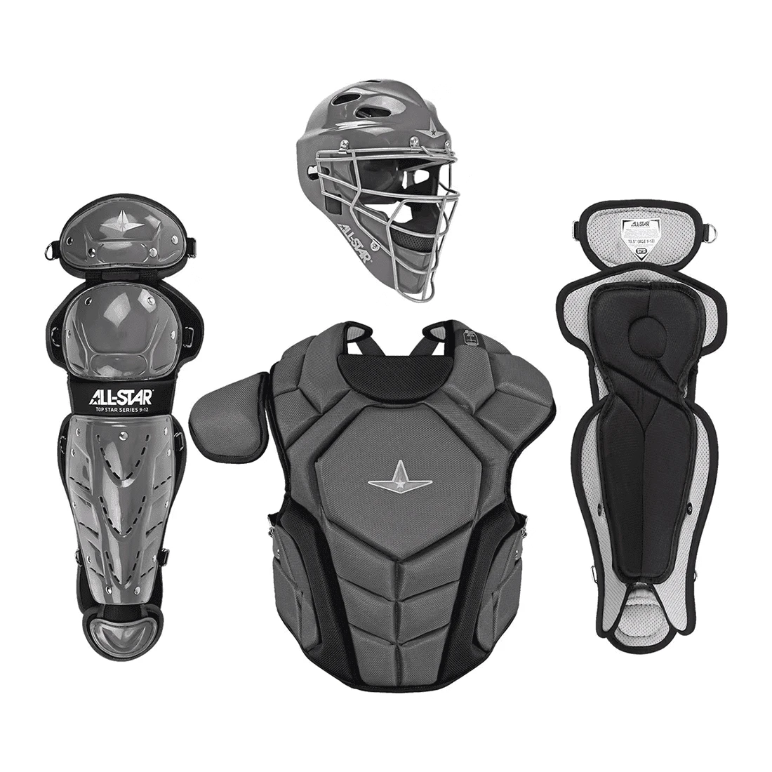 All-Star All Star Top Star Series (Ages 7-9) Catcher's Kit NOCSAE Approved: CKCC-TS-79 4 All-Star All Star Top Star Series (Ages 7-9) Catcher's Kit NOCSAE Approved: CKCC-TS-79 - Image 2