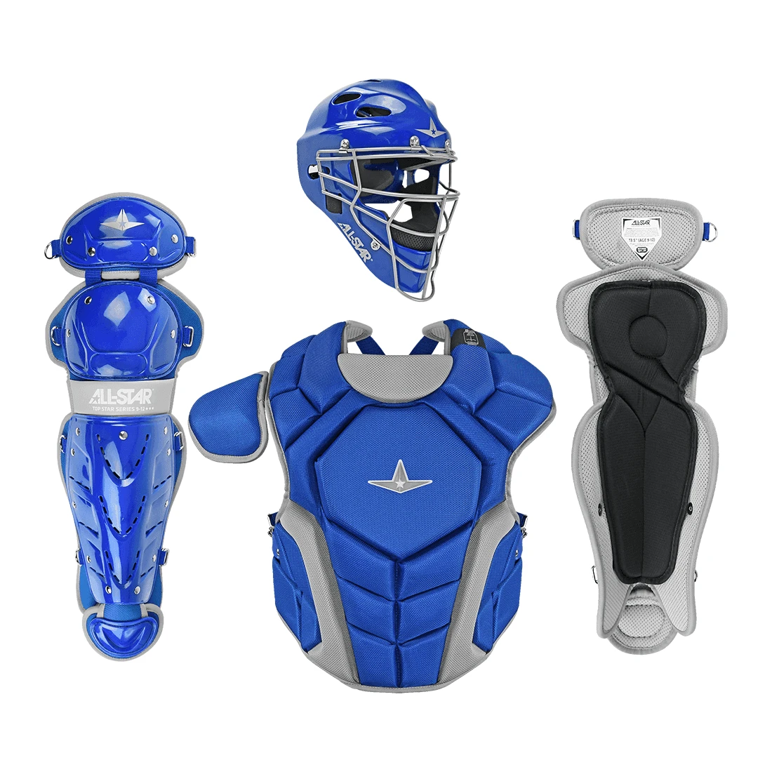 All-Star All Star Top Star Series (Ages 7-9) Catcher's Kit NOCSAE Approved: CKCC-TS-79 6 All-Star All Star Top Star Series (Ages 7-9) Catcher's Kit NOCSAE Approved: CKCC-TS-79 - Image 4