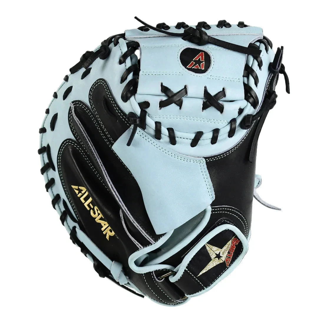 All-Star Pro Elite 34" Catcher's Mitt: CM3000BK_SB 3 All-Star Pro Elite 34" Catcher's Mitt: CM3000BK_SB