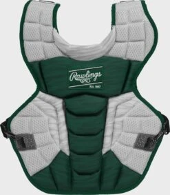 Rawlings Youth Dark Green/White VELO 2.0 Catcher's Gear Box Set: CSV2Y-DG / W 8 Rawlings Youth Dark Green/White VELO 2.0 Catcher's Gear Box Set: CSV2Y-DG / W -Home Run Store CPV2N W DG 1