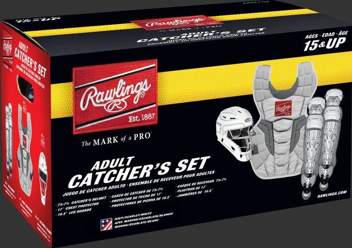 Rawlings Intermediate USA VELO 2.0 Catcher's Gear Box Set: CSV2I-NSW 4 Rawlings Intermediate USA VELO 2.0 Catcher's Gear Box Set: CSV2I-NSW - Image 2