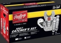 Rawlings Youth Black/Graphite VELO 2.0 Catcher's Gear Box Set: CSV2Y-B/GPH -Home Run Store CSV2A VELObox 16 75ce24c6 9245 4f8e b50a c5accd8b4780