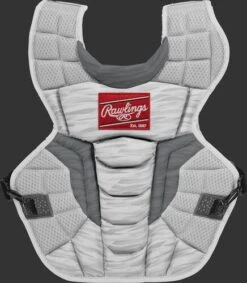 Rawlings Intermediate White/Silver VELO 2.0 Catcher's Gear Box Set: CSV2I-W/SIL 11 Rawlings Intermediate White/Silver VELO 2.0 Catcher's Gear Box Set: CSV2I-W/SIL -Home Run Store CSV2A W SIL ChestProtector 3b1e8afa d3e3 4459 a2c1 2ff1b9873146